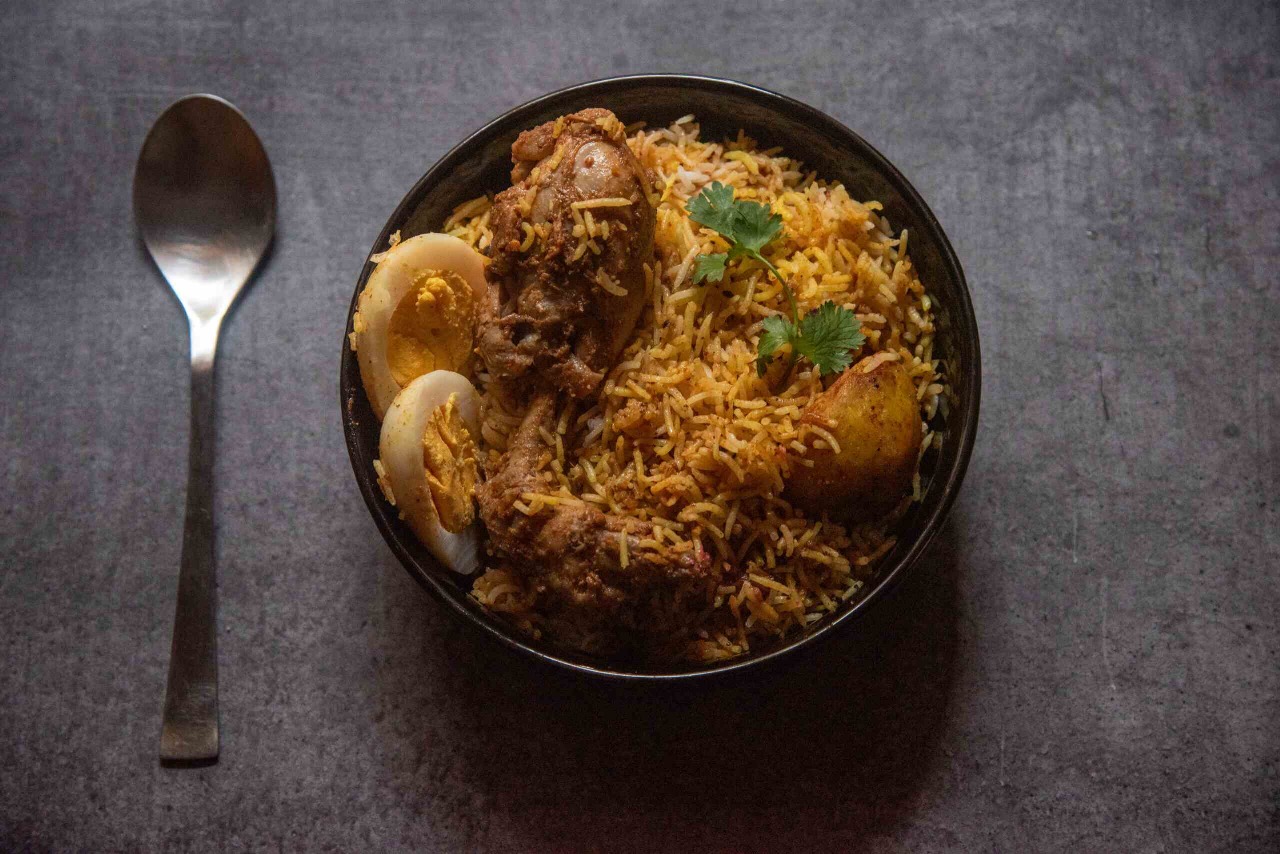 Hyderabadi Chicken Biryani